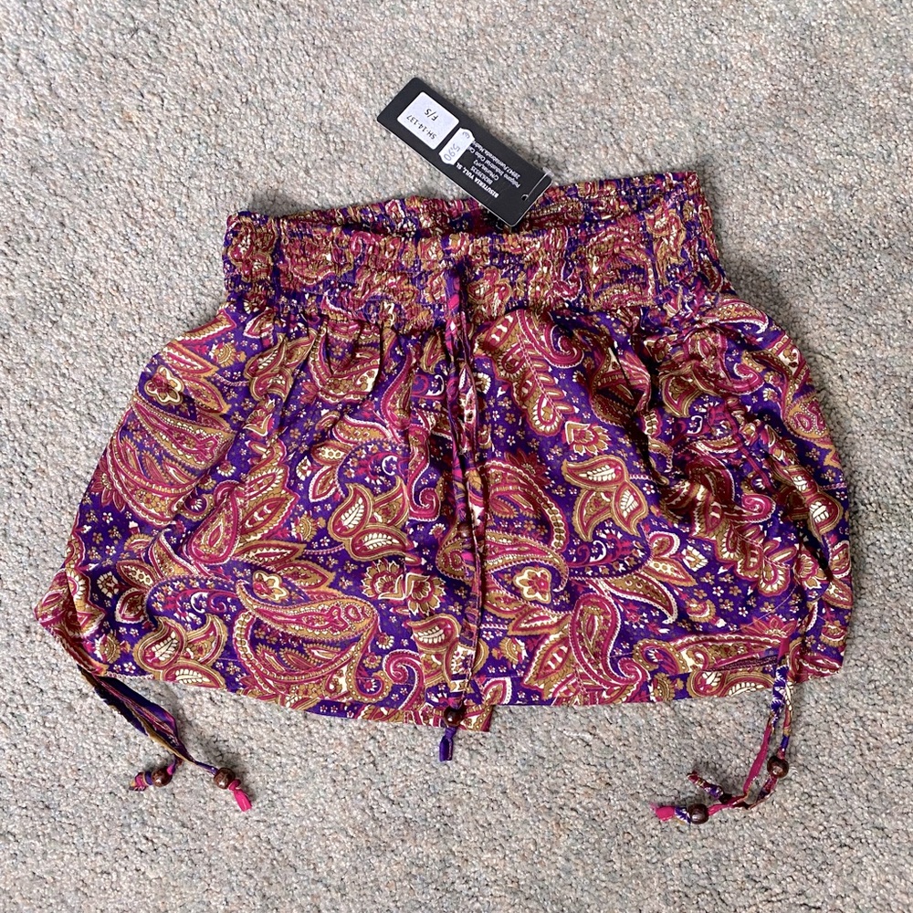 Paisley lightweight shorts